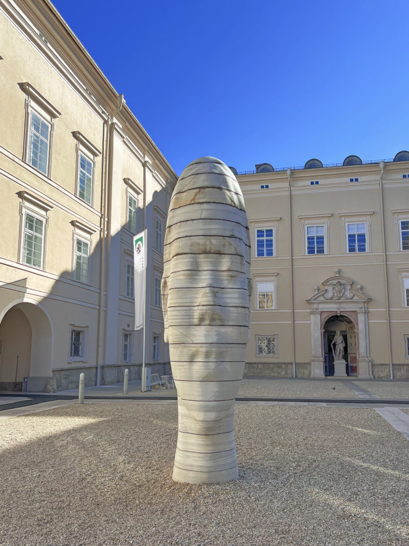 Jaume Plensa - Awilda, 2010, installation view, University of Salzburg, Salzburg, Austria