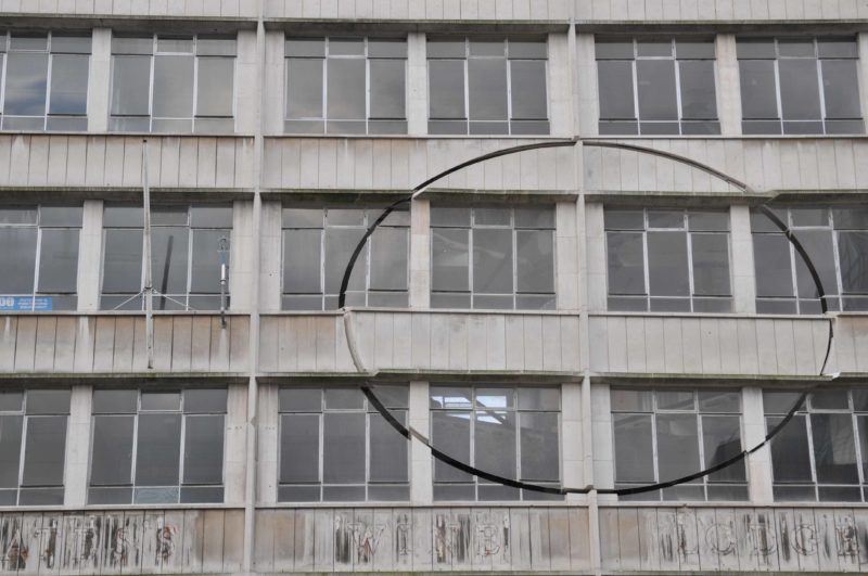 Richard Wilson - Turning the Place Over, 2007, installation view, Liverpool Biennial, Liverpool, United Kingdom