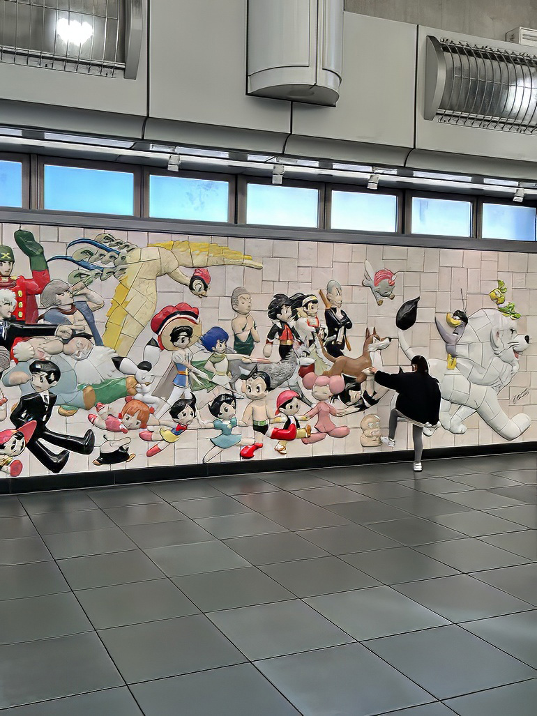 Tezuka Osamu’s Characters on Parade, 2019, Kokusai-Tenjijō station, Kōtō, Tokyo, Japan feat