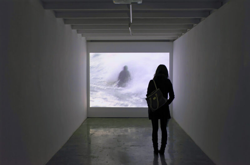Adel Abdessemed – The Sea, 2008, installation view, Total Museum of Contemporary Art, Seoul, South Korea