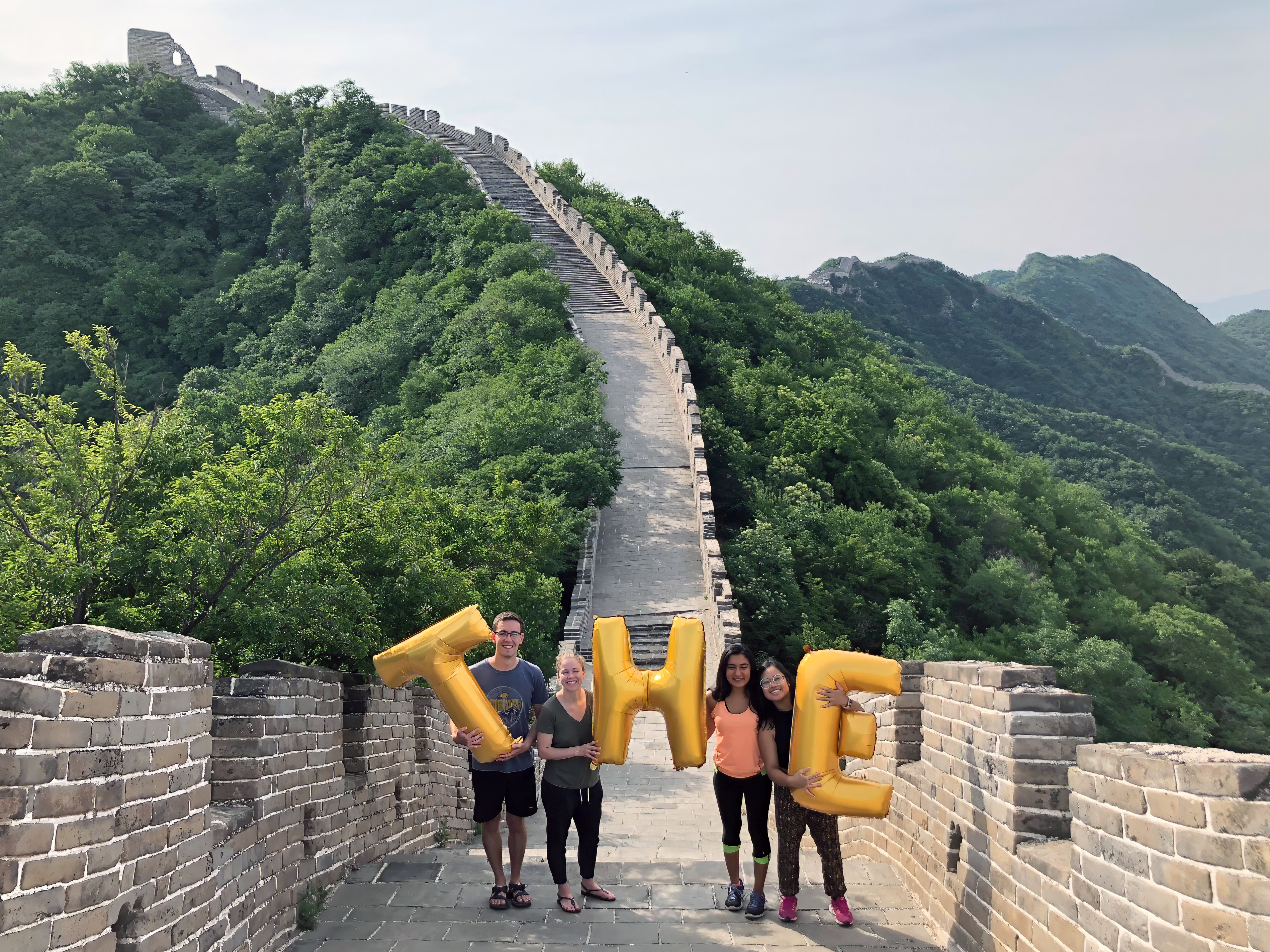 China, Xiachen Jiabao (下陈家堡), Zhangjiakou, Great Wall of China - The, Silence was Golden, gold balloons