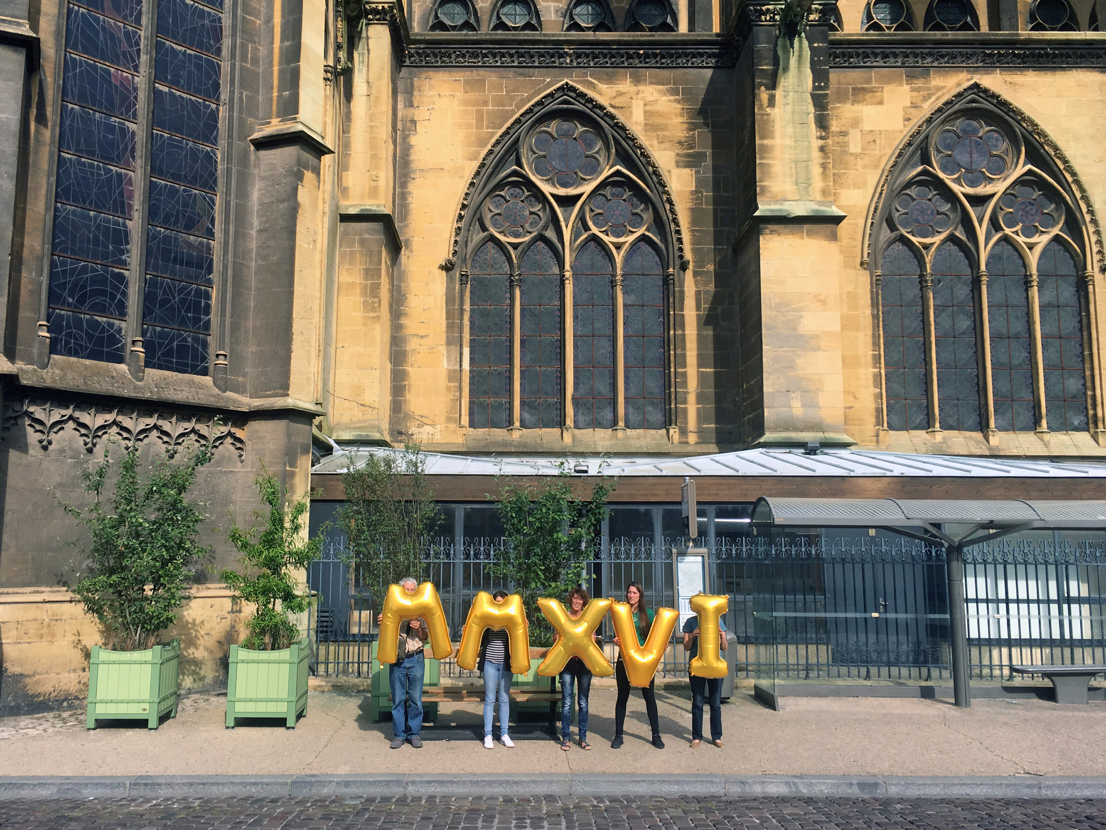 France, Metz, Cathédrale Saint-Etienne de Metz - MMXVI, Silence Was Golden, golden balloons