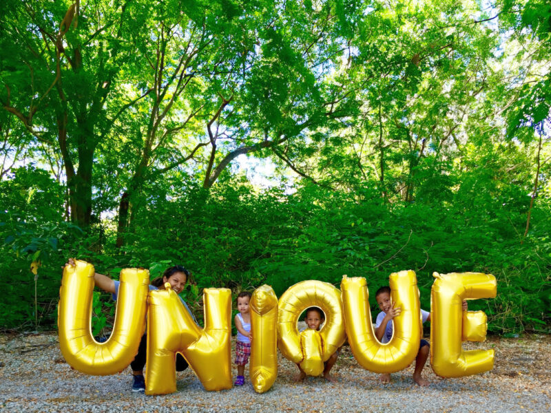 Golden balloons at Buada National Park, Nauru – Unique