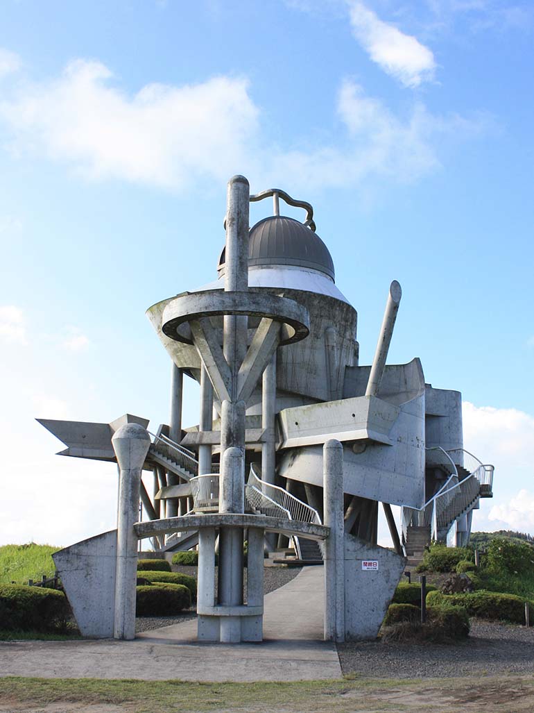 Takasaki Masaharu - Kihoku Astronomical Museum, 1995, Kihoku, Kanoya City, Kagoshima, Japan feat