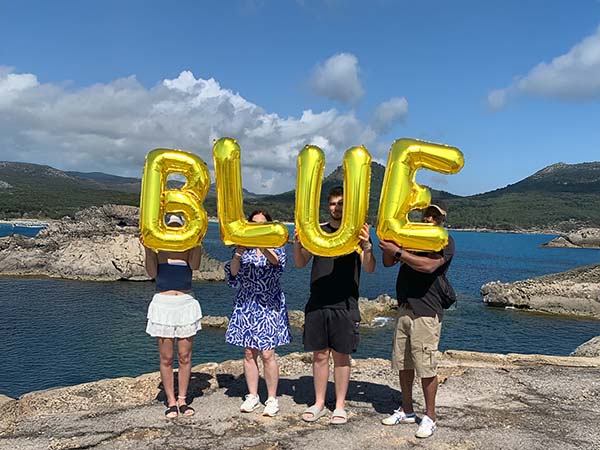 Blue